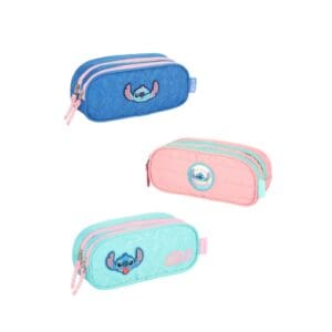 Estojo 2 Divisórias Stitch - Luxcel - Imagem 2