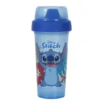 Copo Premium 340ml C/ Tampa e Válvula Redutora de Pingos Stitch - BabyGo