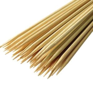 Espetos De bambu 30 Com 50 Unidades - Imagem 2