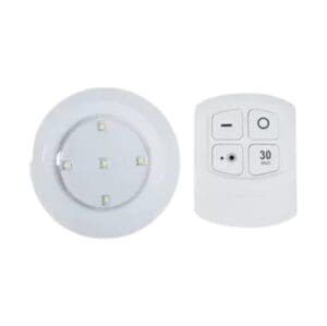 Lâmpada Adesiva com Controle 5 LEDs  - Fix