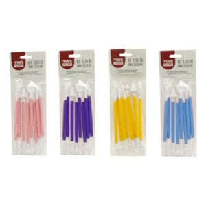 Kit Estacas com 8 Unidades para Esculpir - Yin's Paper - Imagem 4