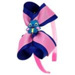 Tiara Infantil Com Laço Do Stitch