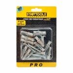 Jogo De 20 Kits De Parafusos Com Bucha 8mmx40mm - Startools