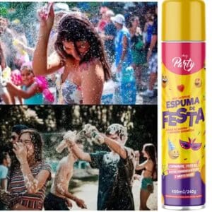 Espuma De Festa Neve Artificial 400ML My Party - Imagem 2
