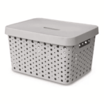 Cesto 33L com Tampa - Usual Utilidades