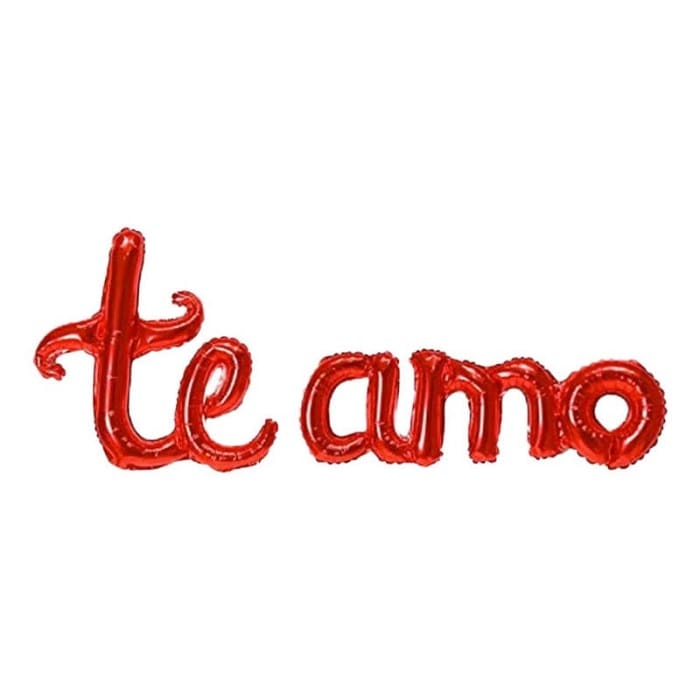 balo-metalizado-vermelho-te-amo-16-48cm-ponto-das-festas-pf1015vm-1 Balão Te amo Metalizado Sortido - Festa - Imagem 1