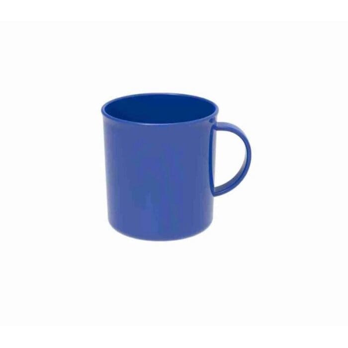 Caneca/Xícara de Plástico Simples 1 Unidade Cores Sortidas 400ml Ref. 01-002 - ACD Plásticos - Imagem 1