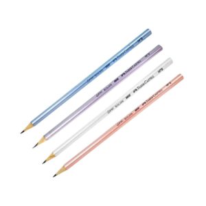 Ecolápis Grafite HB 1 Unidade Sortida Pérola - Faber-Castell