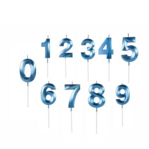 Vela de Aniversário Metallic - Curifest - Imagem 5