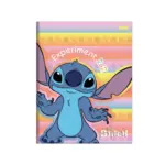 Caderno Brochura Pequeno 1/4 80 Folhas Stitch - Foroni