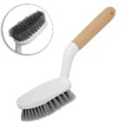 Escova Multiuso Oval Com Cabo De Madeira 24,5x5cm