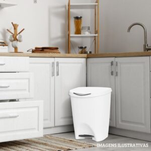 Lixeira com Pedal - Usual Utilidades - Imagem 2