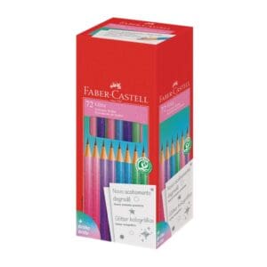 Ecolápis Grafite HB Glitz Degradê 1 Unidade Sortida - Faber-Castell - Imagem 2