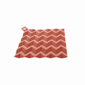 Descanso de Panela de Silicone Quadrado com Relevo 16x16cm - Imagem 8