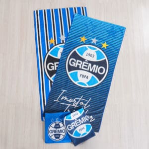 Toalha de Praia Estampada 70x140cm Times de Futebol - Bene Casa - Imagem 2