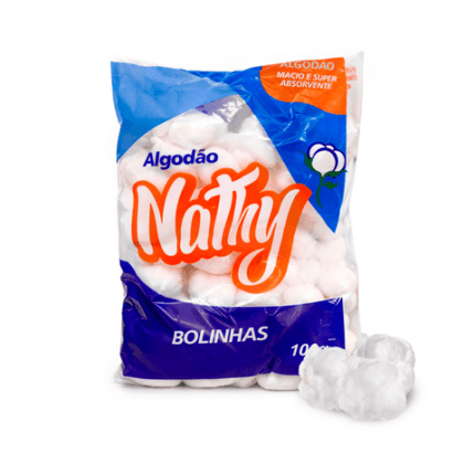 Pacote de Algodão Bolinha 50g - Nathy