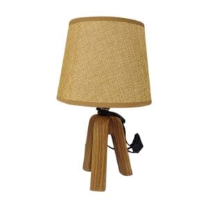 Abajur de Mesa Tripé Decorativo 18x18x28,5cm Sortido