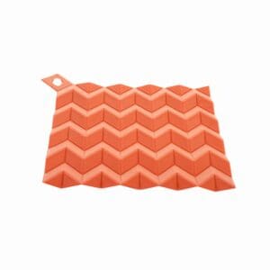 Descanso de Panela de Silicone Quadrado com Relevo 16x16cm - Imagem 6