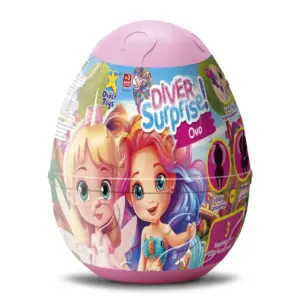 Boneca Baby Ovo com 3 Saquinhos Surpresa  Diver Surprise Sortido - Divertoys