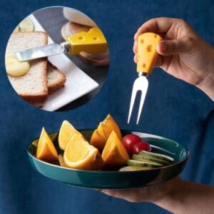 Kit com 2 Peças em Inox e PP para Queijo - Interponte - Imagem 3