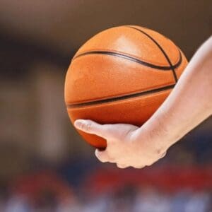 Bola de Basquete PU e Borracha N°7 23cm - Imagem 2