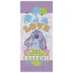 Toalha de Banho Felpuda Estampada Stitch 60x120cm - Lepper