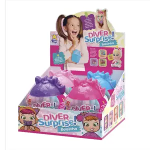 Boneca Surpresa Mama e Chora Mini Bolsinha Diver Surprise Sortido - Divertoys