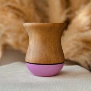 Cuia de Chimarrão de Madeira Natural Sortida - Imagem 3