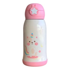 Garrafa Térmica de Inox e Plástico Infantil 500ml Sortido - Interponte - Imagem 5