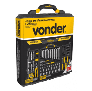 Maleta com Jogo de Ferramentas com 128 Peças - Vonder - Imagem 8