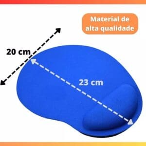 Mouse Pad Emborrachado com Apoio de Pulso Sortido - Rio Tijucas - Imagem 3