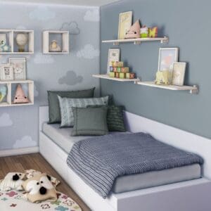 Prateleira de Madeira 1,5x25x60cm Kids - Prat-K - Imagem 4