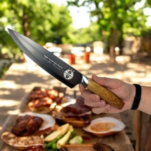 Faca Steel Premium Imortal Tricolor de Aço Inoxidável - Imagem 2