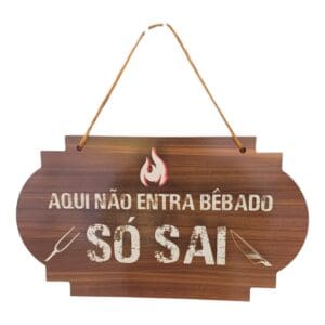 Placa Decorativa para Churrasqueira - Toquinho JR - Imagem 6