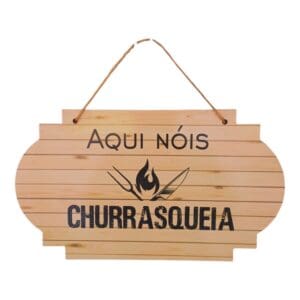 Placa Decorativa para Churrasqueira - Toquinho JR - Imagem 8