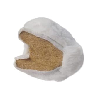 Coelho Decorativo Peluciado de Fibra Acrílica e Isopor para Páscoa 16cm - Rio Tijucas - Imagem 7