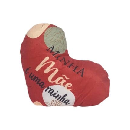 Mini Almofada de Coração em Poliéster Dia das Mães Sortido - Interponte