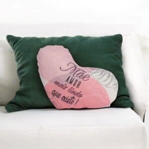 Mini Almofada de Coração em Poliéster Dia das Mães Sortido - Interponte - Imagem 2