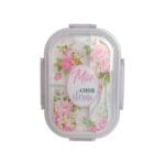 Kit Marmita 3 Peças com Colher e Garfo em Plástico Dia das Mães Sortido - Interponte