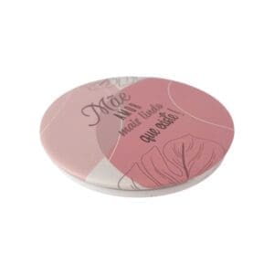 Espelho de Bolso Redondo Tamanho 3" Dia das Mães Sortido - Interponte