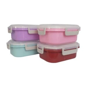 Kit Marmita 3 Peças com Colher e Garfo em Plástico Dia das Mães Sortido - Interponte - Imagem 4