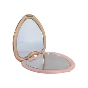 Espelho de Bolso com Formato de Coração Tamanho 3,6" Sortido - Interponte - Imagem 3