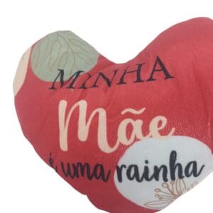 Mini Almofada de Coração em Poliéster Dia das Mães Sortido - Interponte - Imagem 8