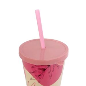 Copo de Plástico com Canudo Dia das Mães 600ml Sortido - Interponte - Imagem 8