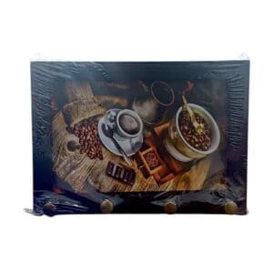 Porta Chave com Moldura de Madeira Estampas Variadas 10x15 - Imagem 4