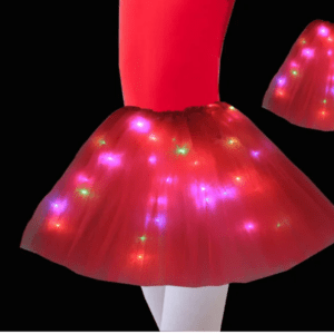 Saia de Poliéster com Luz 40cm Cores Sortidas - Imagem 2