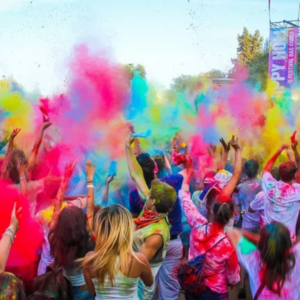 Lança Pó Colorido 30cm - Festa - Imagem 2