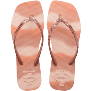 Chinelo Slim Square Glitter Party - Havaianas