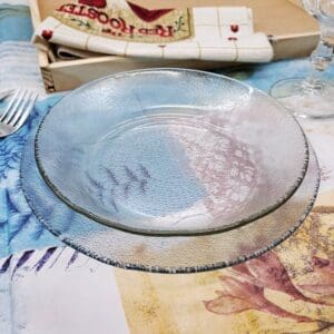 Prato Hondo Acquamarine de Vidro Flint 635ML - Imagem 2