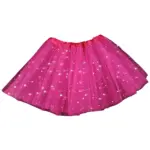 Saia de Tule de Poliéster com Brilho 30cm Cores Sortidas